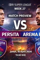 Hasil Persita vs Arema hari ini